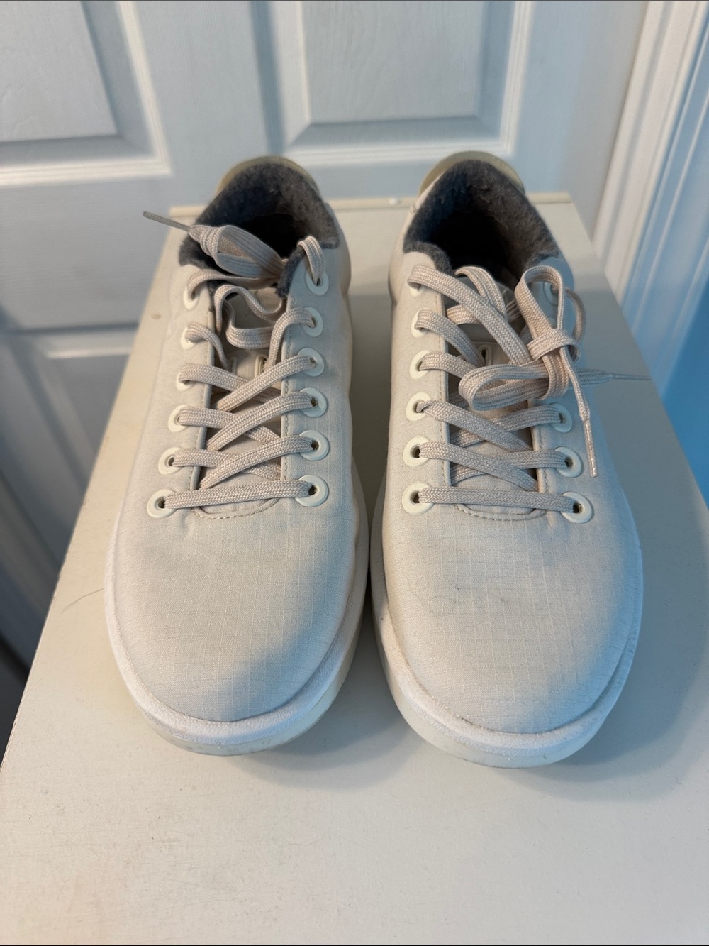Allbirds Minimalist Canvas Sneakers in Light Beige